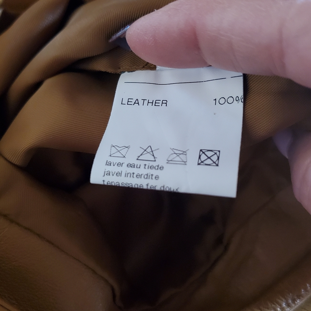 Loranzo Italy Leather Pencil Skirt - Picture 13 of 14